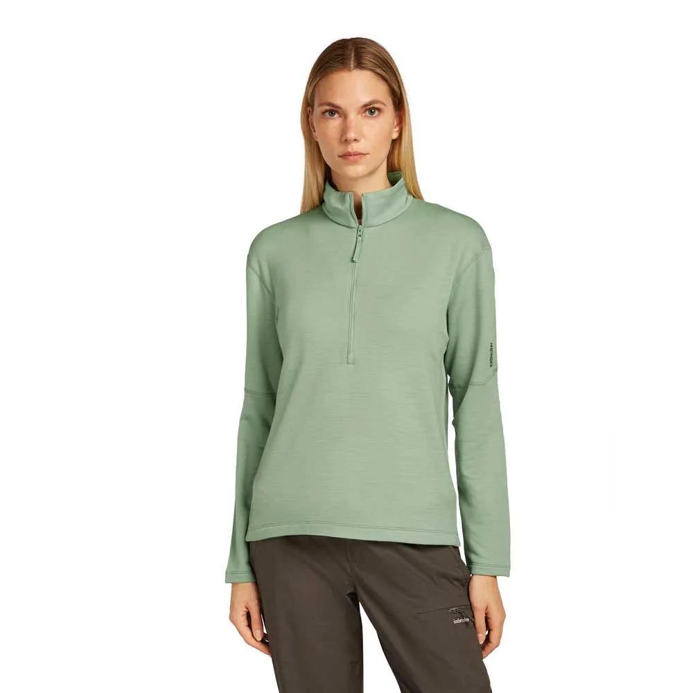 Icebreaker Толстовка с полумолниеймолнией Merino 360 RealFleece™ Elemental EU S
