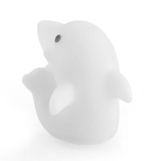 Lampe LED Nuit Dauphin Mignon 7 Couleurs Changeantes Décoration Maison Chambre d'Enfants