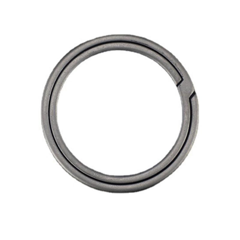 Кольца для ключей Плоские разъемные брелоки Оптом Прочные металлические кольца для ключей Собачьи кольца 16mm