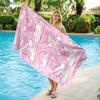 1pc Unicorn Beach Towel Quick-drying Super Absorbent Suitable for Swimming Beach Pool Gym Summer Gift for Friends And Families