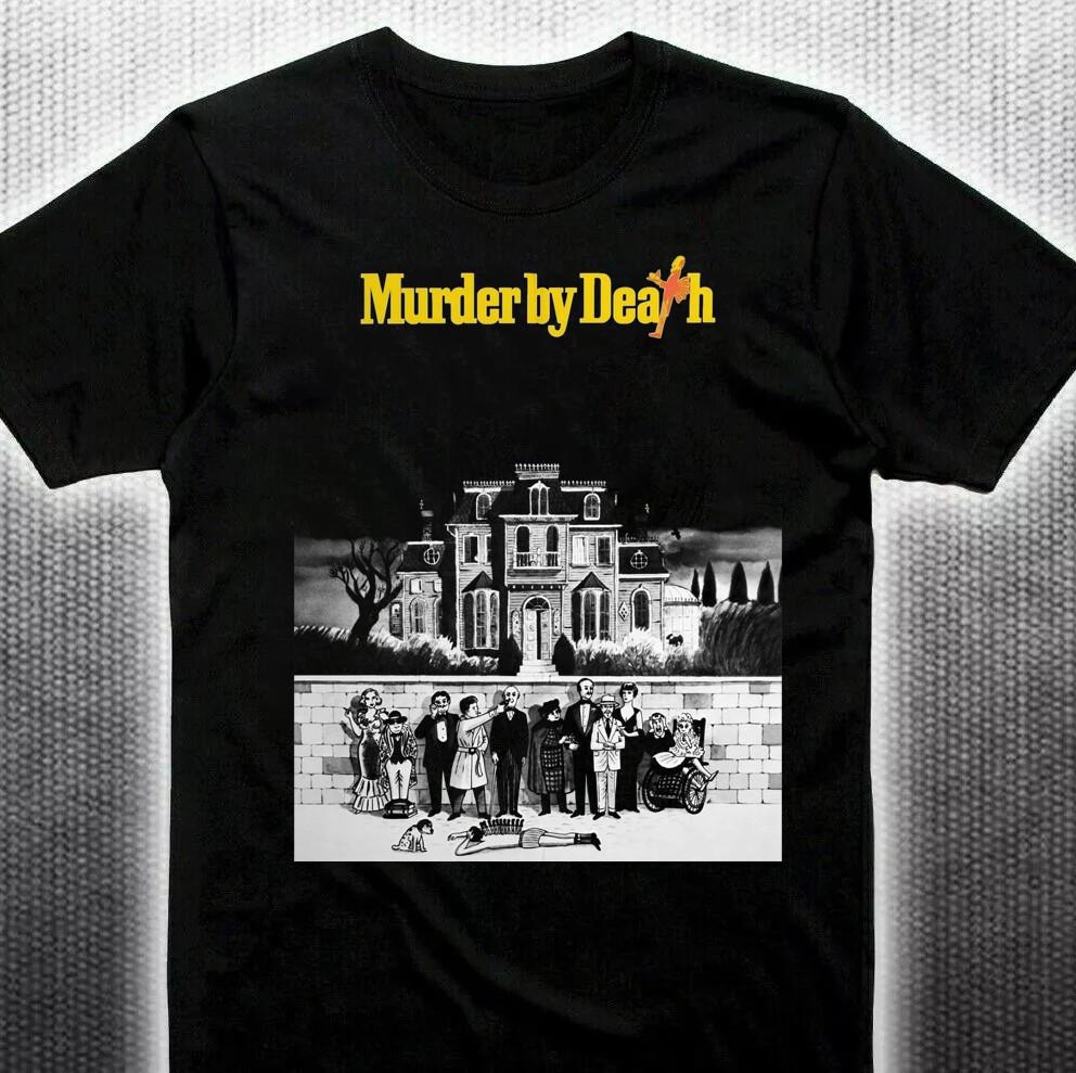 Murder by Death (1976) Black Shirt Cotton All size S-5Xl DM821 Unisex T-Shirt XXXL