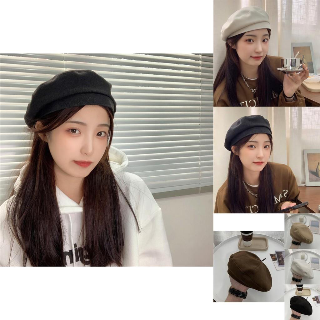 Stylish Warm Winter Beret Sweet And Adorable Fashionable Painter Hat