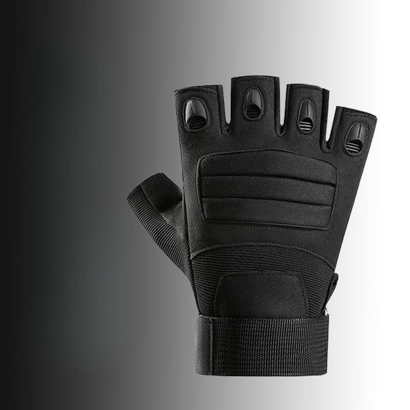 Tactical Gloves Men Outdoor Half Finger Protective Sports Training Outdoor Military Fans Special Forces Anti Cut Riding Gloves