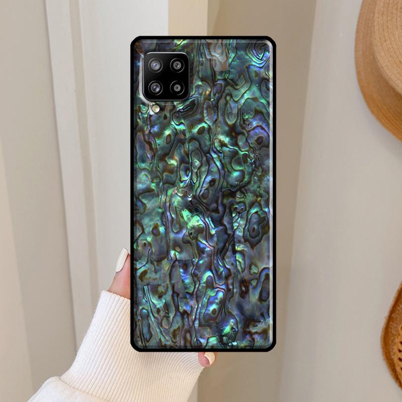 Paua Abalone Shell Case For Samsung Galaxy A56 A36 A06 A13 A32 A12 A22 A52 A35 A26 A16 A55 A15 A54 A34 A14 A53