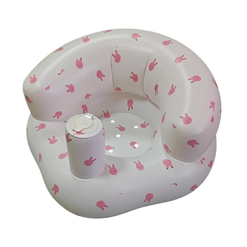 Baby Aufblasbares Sofa Tragbar Faltbar Baby Sofa Pvc Multifunktionaler Sitz Sitzübung Badhocker Kinder Badestühle
