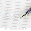 2Pcs / Set Press 4Colors Ball-point Pen Ballpoint Pen Dot Student Ballpoint Pen Office Material School Supplies