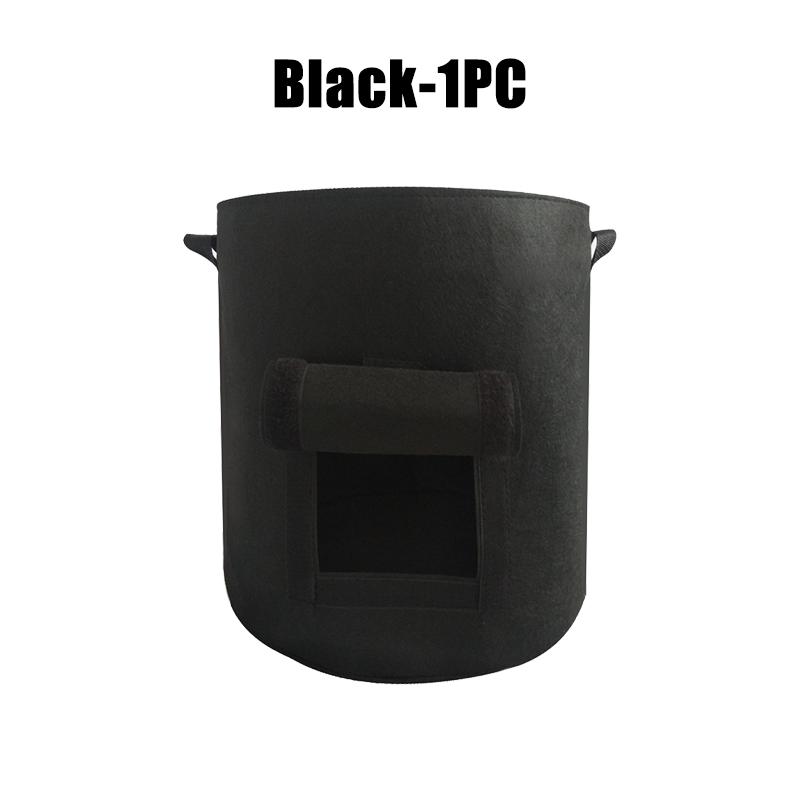 Gallon Felt Grow Bags Gardening Fabric Grow Pot Vegetable Strawberry Growing Planter Garden Potato Planting Pots