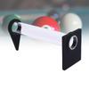 Billiard Stroke Trainer Acrylic Transparent Pipe and 2 Adjusters Pool Aiming Practice Tool for High Medium Low Strokes