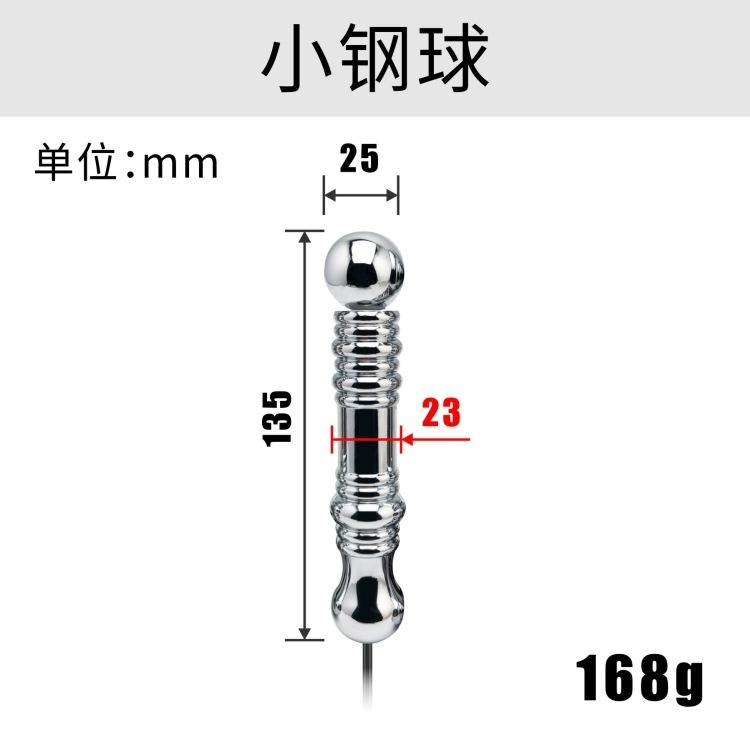 Metal Back Court Electric Shock Anal and Vaginal Plug Back Court Bolt Pulse Physiotherapy Adult Sexual Health Sex Toys