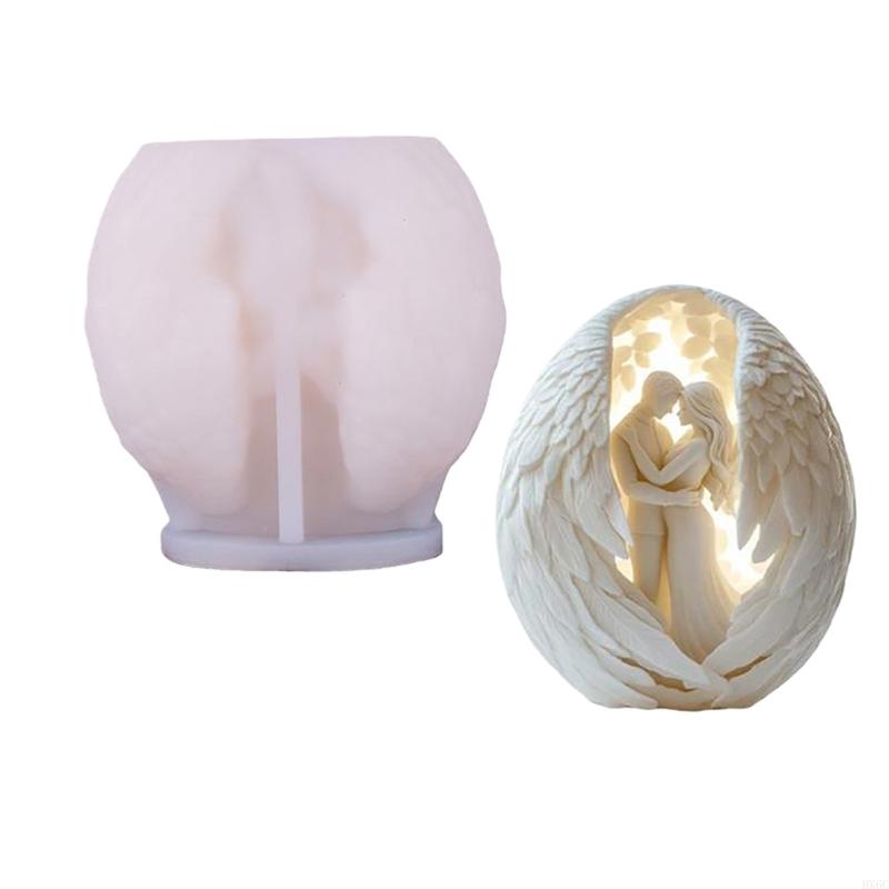 Safe Silicone Mould For Making Angel Girl Shaped HX6C