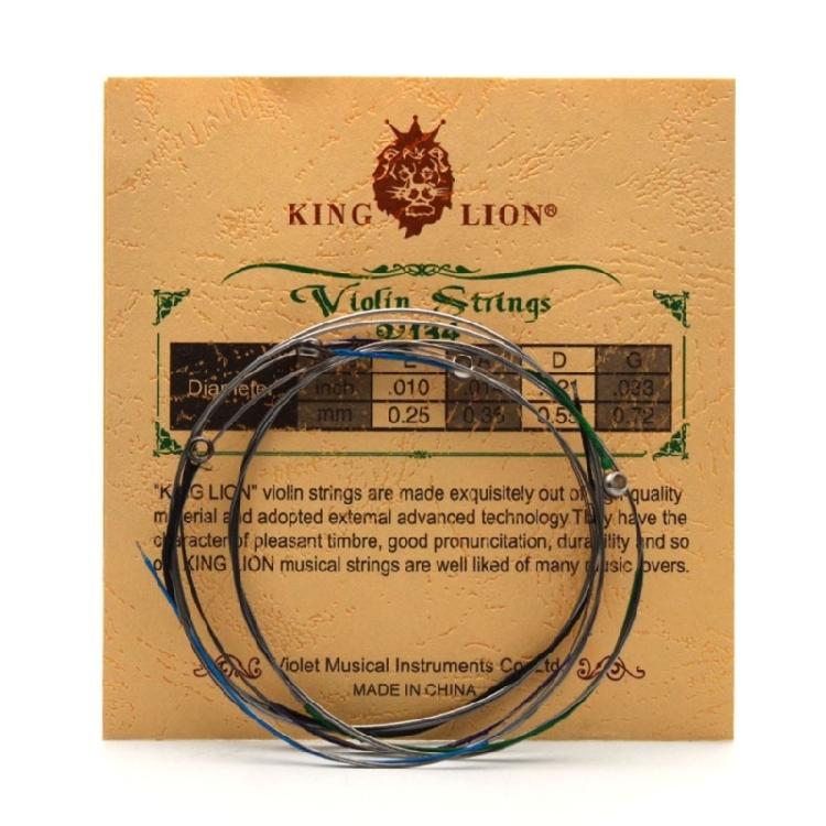 Universal Violin Strings Rustproof Steel Core Violin Fiddle String Replacement 1