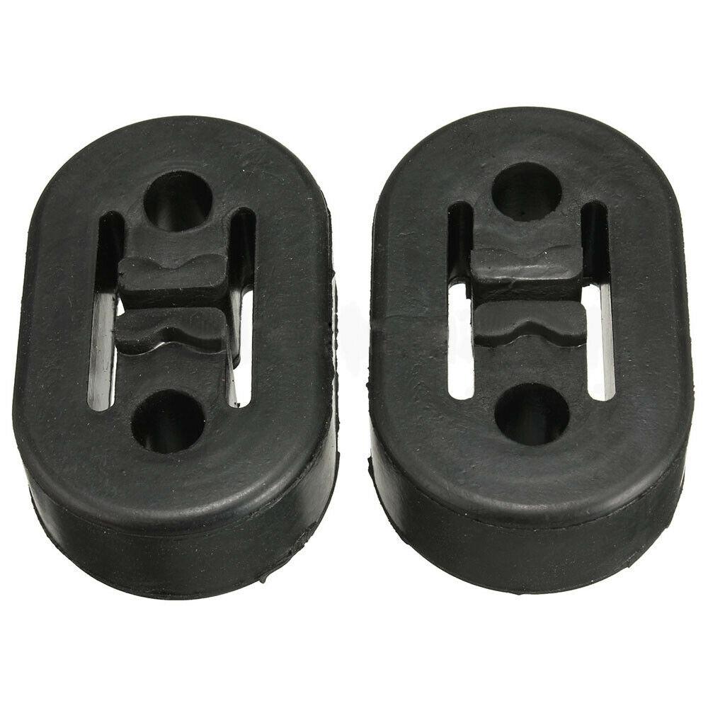 2/4pcs Universal Heavy Duty Hanger Rubber Exhaust Mounting Twin Pack Exhaust Hanger