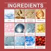 OceAura Strawberry Body Cream Strawberry Fragrance Moisturizes Dry Skin, Softens Roughness, Moisturizes and moisturizes Body Skin Cream 118g