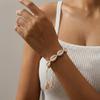 Bohemian Cowrie Shell Surfer Bracelet for Women Handmade Woven Rope Adjustable Macrame Hand Chain Summer Beach Jewelry