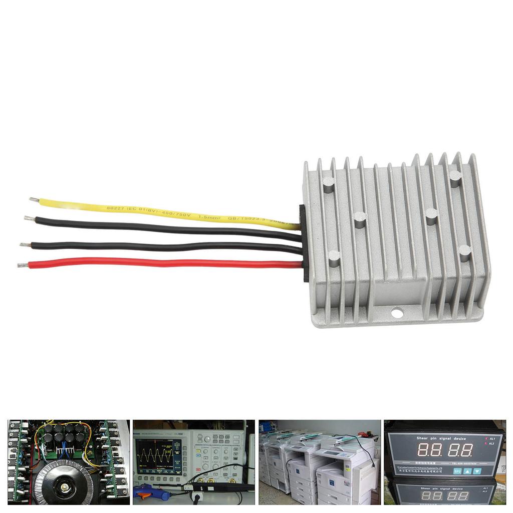 DC To DC Step Up Module Waterproof Aluminum Shell Boost Voltage Converter Module 12V 9‑13V To 13.8V 