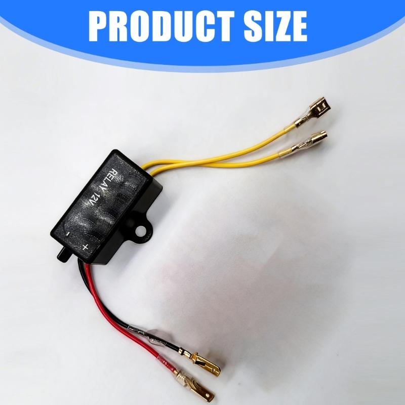 12V Horn Interrupter Relays Horn Auto Speaker Signal Relays Controller Relays for Making Horn Sound Disconnect Breaker