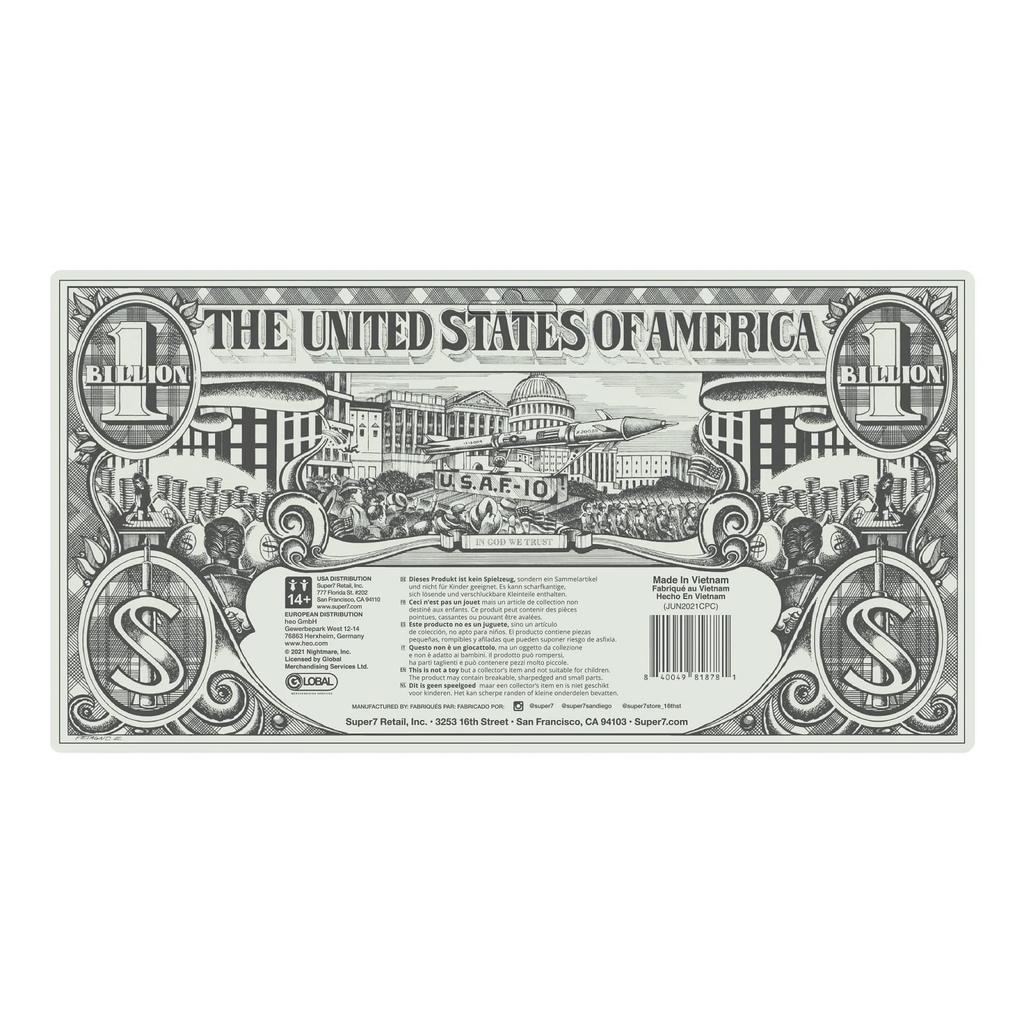 SUPER7 Alice Cooper Billion Dollar Baby Reaction Figure