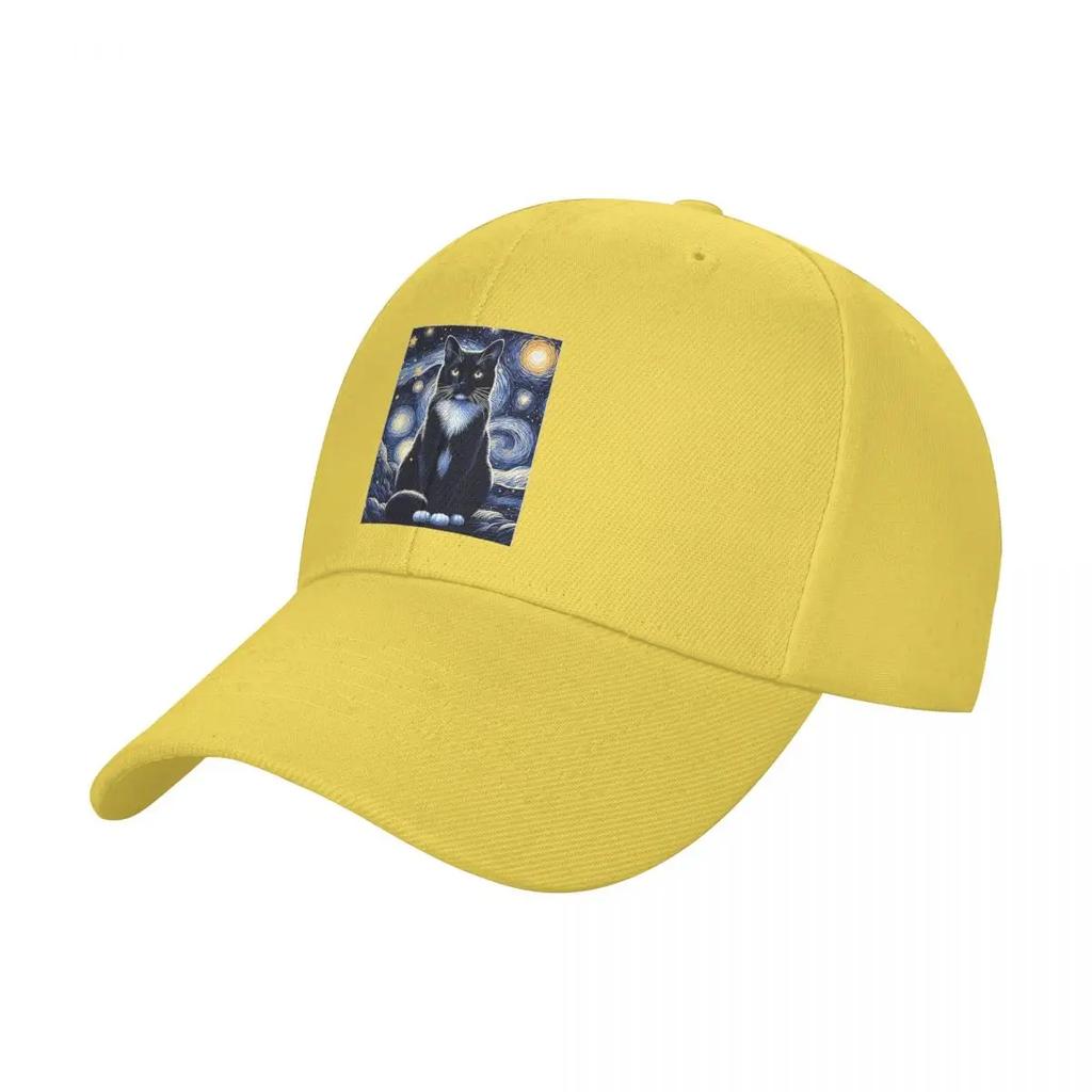 Atmungsaktive Design-Kappe Mit Smoking-Katzen-Design Unisex-Kappen Für Männer Sommerkappe Für Männer