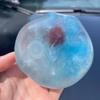 Slushie Fruit Slush Squishy Toy Fruit Smoothie Ice Cracked Crystal Ball Crispy Skin Ball  Portable