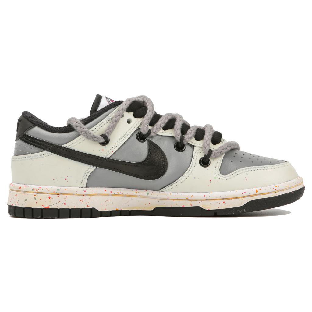Nike Dunk Low top Skateboard Shoes Women's Gray Beige FD4623-131(Team4-)
