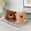 Japanese Cartoon Bear Plush Pencil Case - Cute Bear Design for Students
