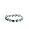 Female Versatile Niche High-End Jewelry Temperament Gorgeous Gold-Plated Green Jewelry Bracelet