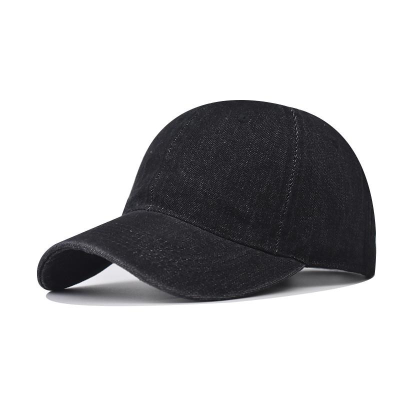 Classic Denim Baseball Cap With Vintage Wash For Men Women Summer Sun Protection