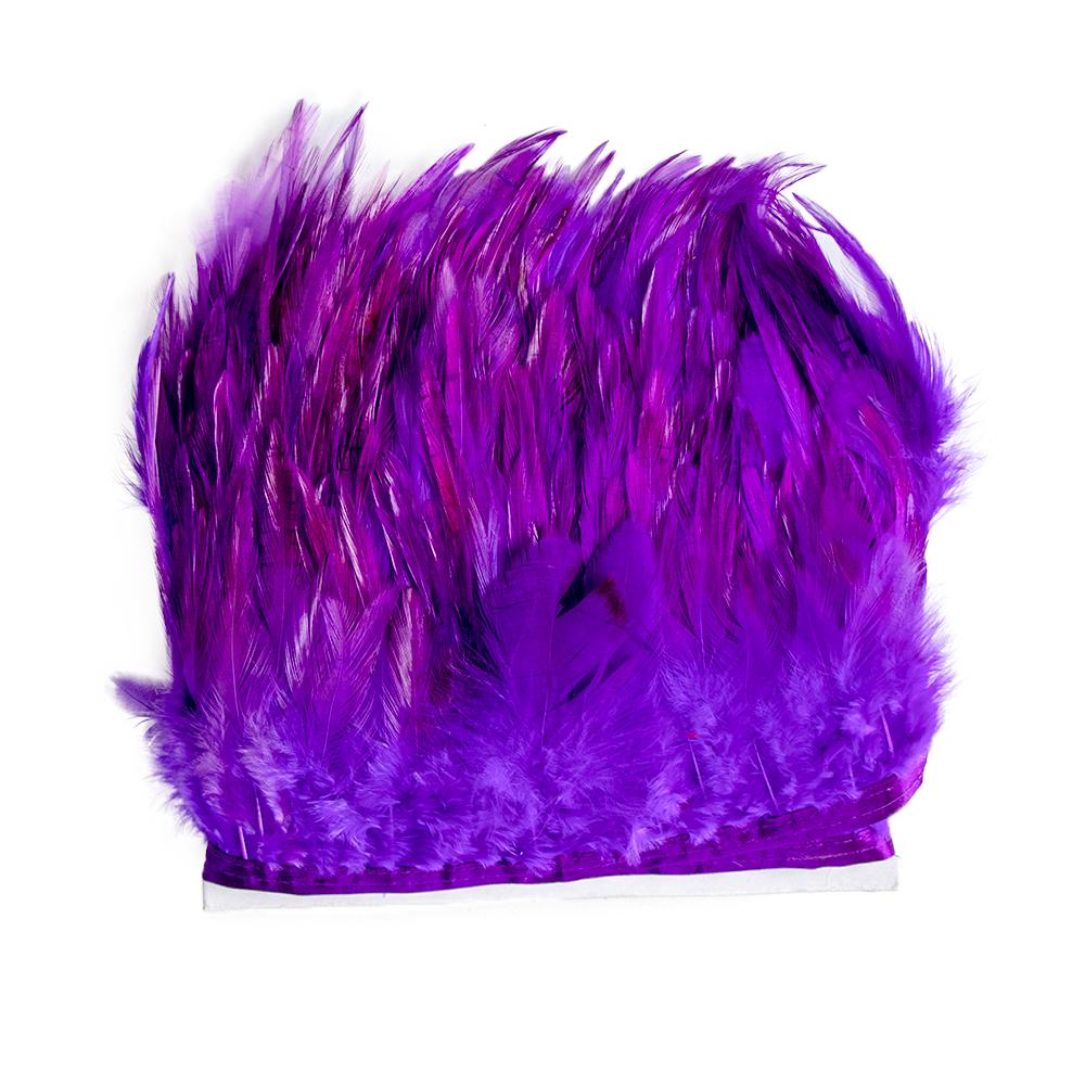 Feather1Meter Saddle Pheasant Feathers Fringe Trim for Crafts Dress Decoration Free Natural Rooster Feather Multicolor Chicken Plumes