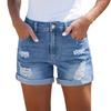 Women's Denim Classic Versatile High Waist Fashionable Shorts