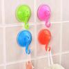 3pcs 7.5cm Suction Cup Hook Wall Plastic Seamless  Creative Vacuum