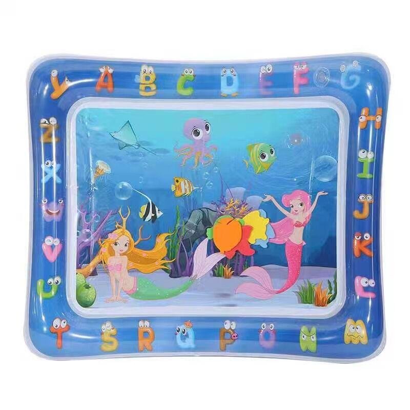"Safe Inflatable Baby Water Play Mat Cushion"