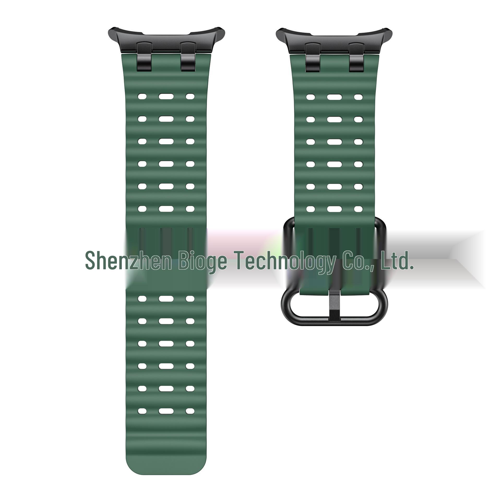 Samsung Ultra Official 47mm Ocean Silicone Watch Strap - Breathable and Suitable for Samsung Watches 47mm