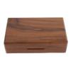 Fly Hook Fishing Box Black Walnut Wood Fishing Bait Case Tackle Box for Fishing Gear Organization
