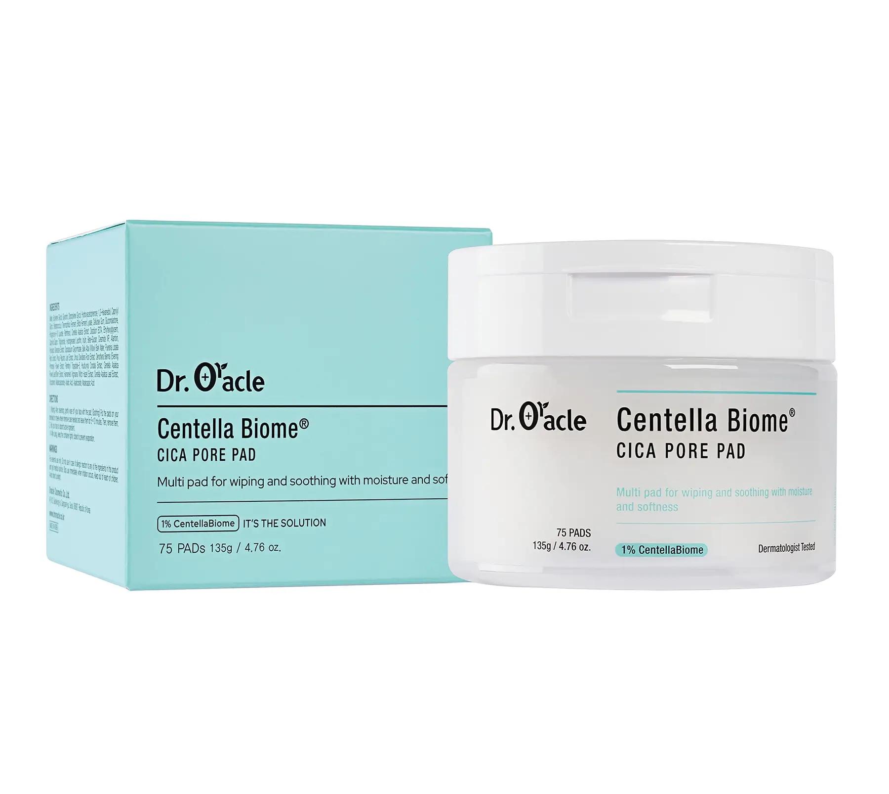 

Диски для лица Centella Biome Cica Pore Pad Dr.Oracle 75 шт