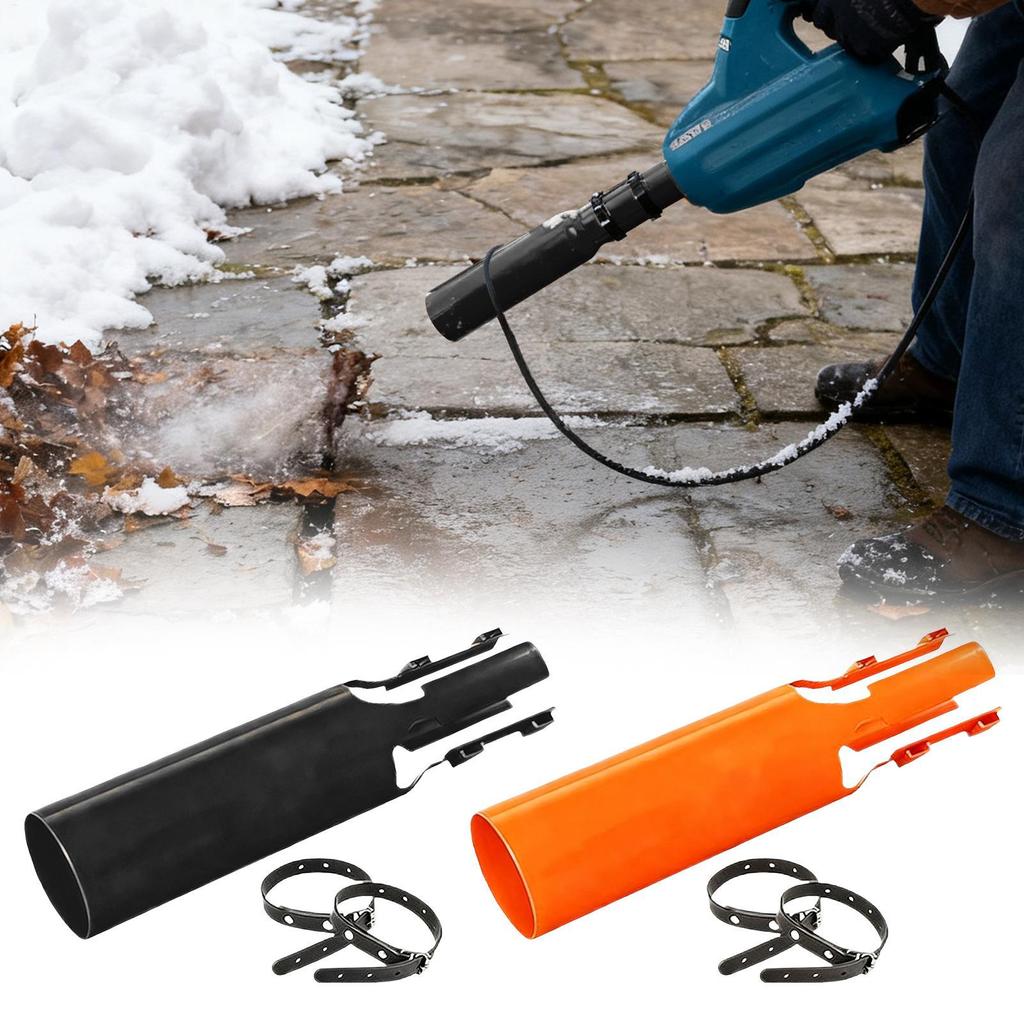 Leaf Blower Attachment Doubles Airflow Booster Replacement Leaf Blower Air Booster Multipurpose Outdoor Tool for Snow Debris