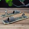 1 Piece Boat Incense Burner, linear incense insert home decoration desktop ornament