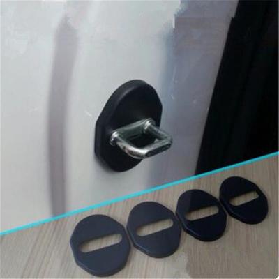 Car-styling Door Lock Buckle Waterproof Rust Protector Cover for Mitsubishi ASX Pajero Outlander Lancer EX Galant Eclipse