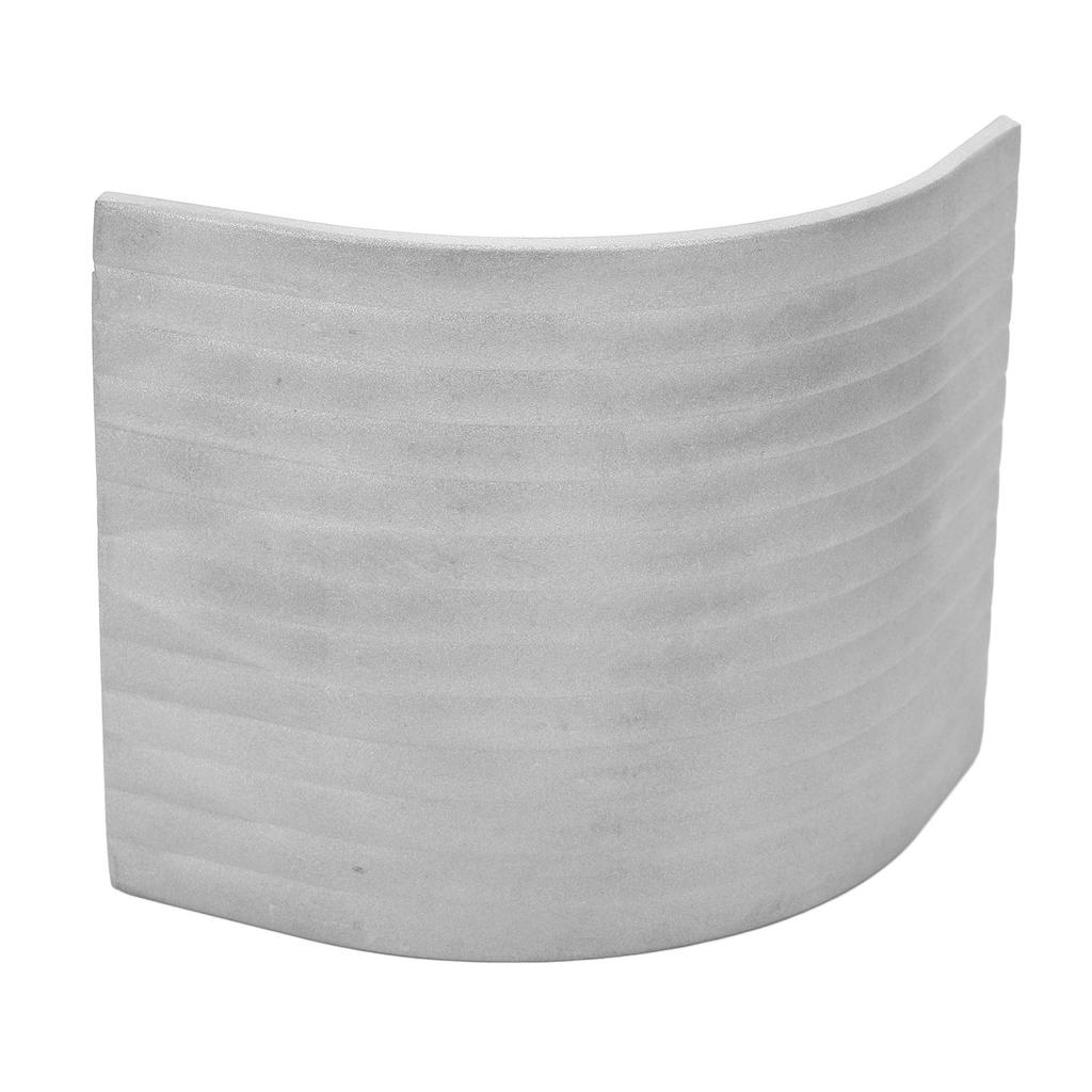 Eckkappe für Deck Schwerlast-Aluminium Höhe 3 9/16 Zoll bis 3 5/8 Zoll Oben 4 1/16 Zoll bis 4 3/16 Zoll für 90 Grad abgerundete Ecke