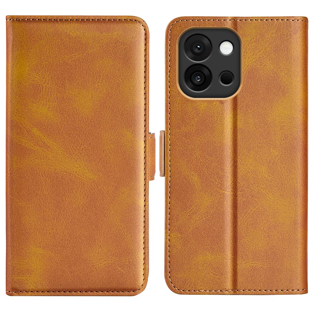 For OnePlus 13T 5G Case Calf Texture Leather Wallet Phone Cover