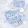 RosyPosy Мягкая мебель, Косметичка Star Prism 2.0 Большой вместимости 3-слойное хранение Косметичка Дорожная сумка для хранения