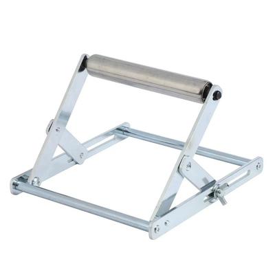 Edelstahl Schneidemaschine Stützrahmen Verstellbar 25-145mm Tragbarkeit Faltbar Materialstützhalterung Robust