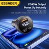 Essager USB C Car Charger 3 Ports 108W Type C Fast Charge PPS PD3.0 QC Car Phone Charger For iPhone 16 15 Samsung Huawei Xiaomi