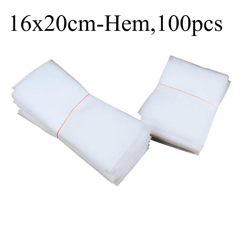 100PCS Non-woven Seeding Grow Bags Biodegradable Seed Nursery Bags Plants Seeds To Sow Flower Pots Pouch Home Garden Supply