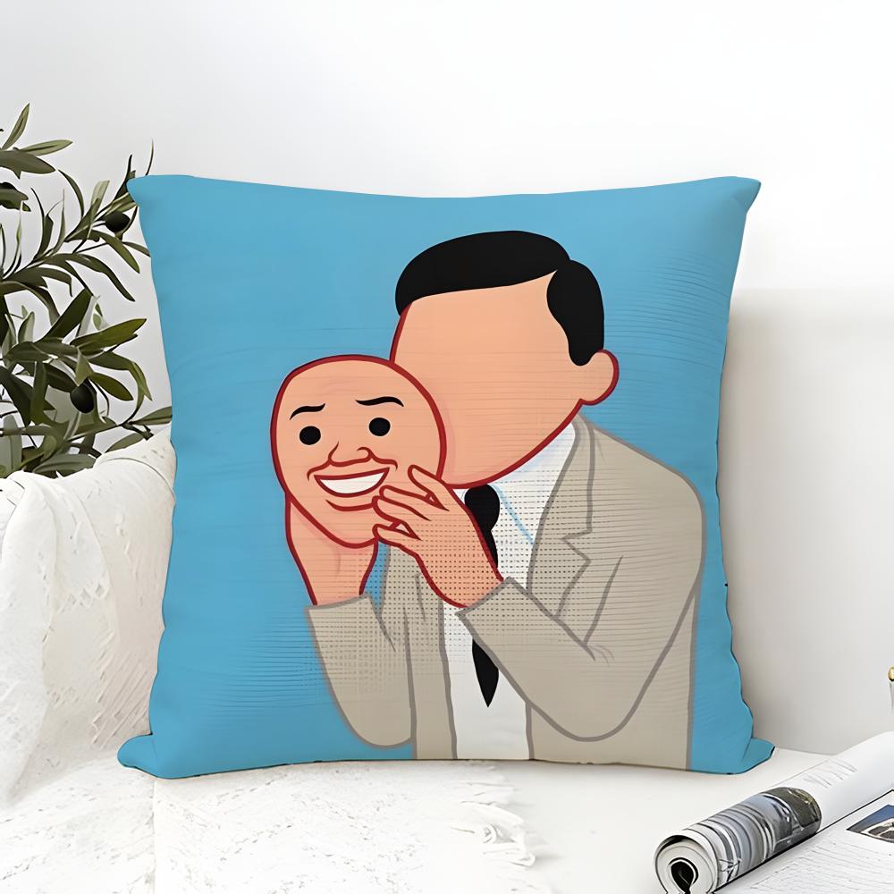 Dark Humor J-Joan C-CornellaS Art Pillow Case Linen Pillow Case Sofa Home Decor Cushion Cover Cushion Cove