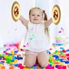NOELAMOUR Mini Cymbals, 15cm, Kids' Set of 2, Bronze Crash Cymbals, Percussion Instruments