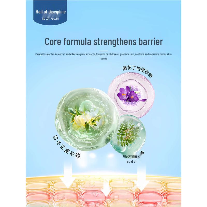 Jiezhi Bebek Hassas Cilt Kremi - Kaşıntılı, Kızarık Cildi Yatıştırır, Bebekler İçin Nemlendirir ve Korur 0-6 Ay