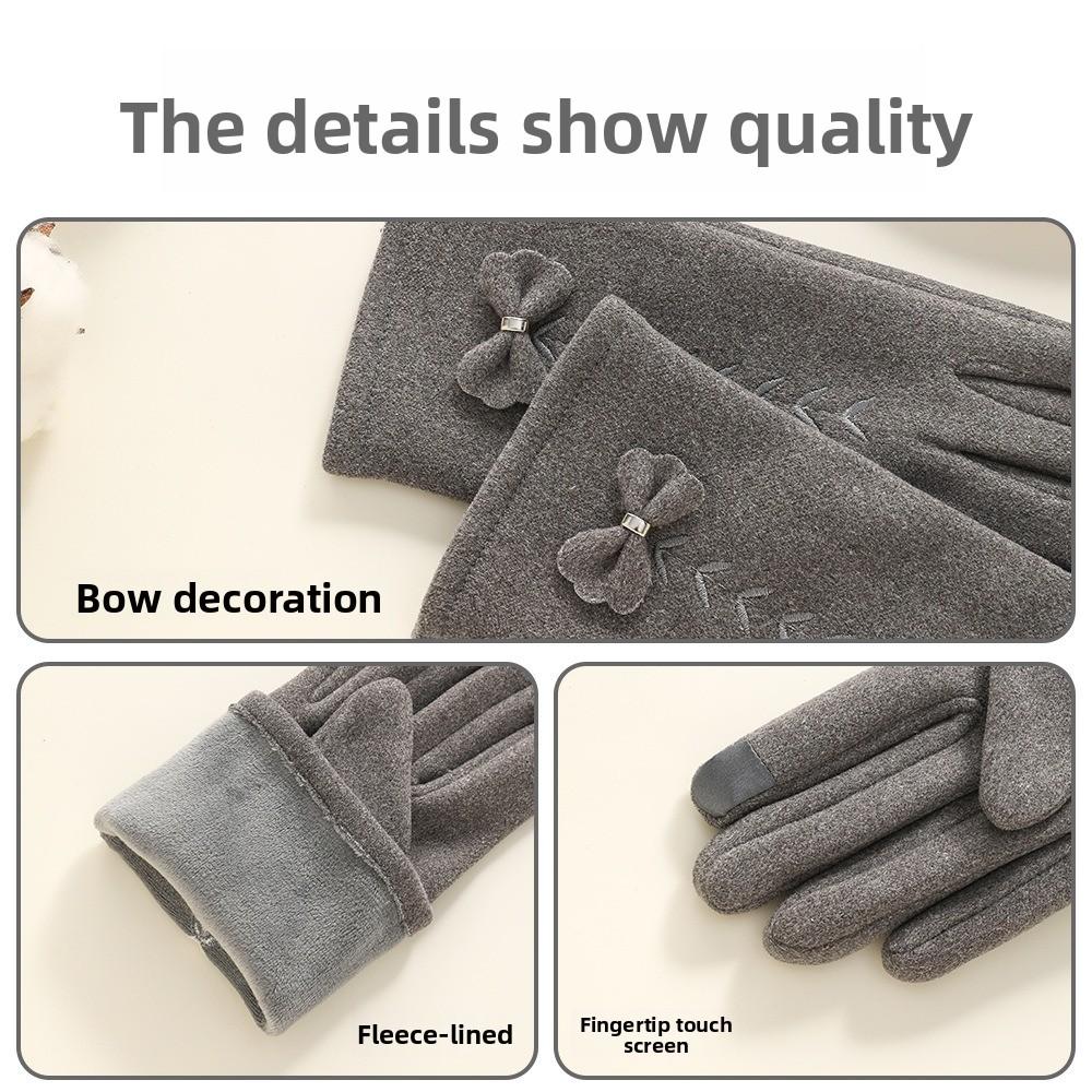 Warm Winter Gloves Touchable Screen Driving Mittens New Touch Screen Gloves Gift
