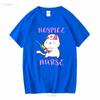 Hospice Nurse T Shirt Life Cat Registered Ideas Nursing School Squad long or short sleeves vintage Washed homme Versatile
