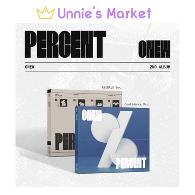 ONEW (SHINee) - PERCENT Digipack Ver. 2nd Album