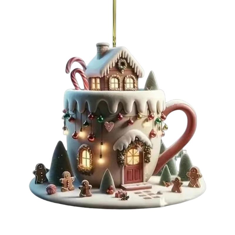 

Durable Weather Proof Acrylic Ornament For Christmas Home Decoration With Elegant Holiday Decoration 1